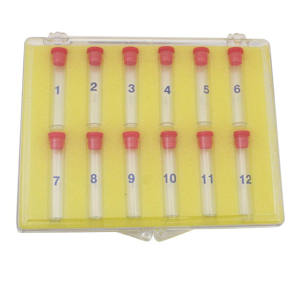 Plastic Assortment Box with 12 Plastic Bottles