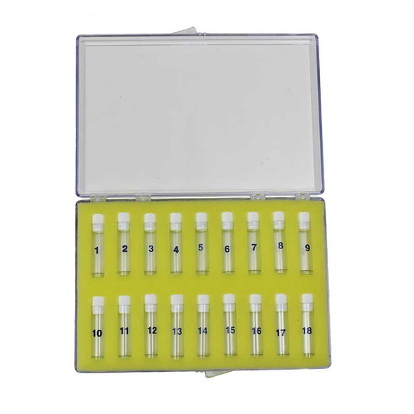 Plastic Assortment Box with 18 Bottles