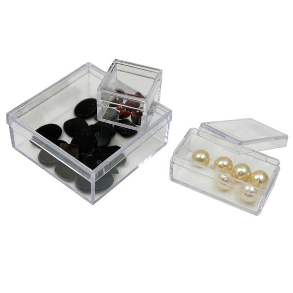 Clear Plastic Acrylic Storage Boxes Cases