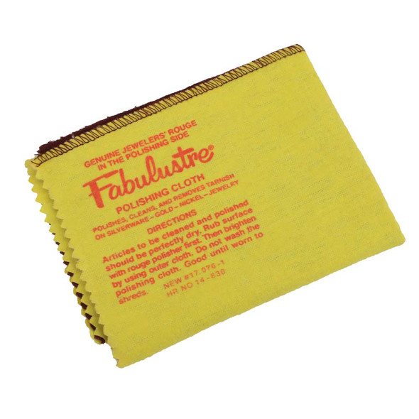 abulustre Jewelry Polishing Cloth with Rouge and Buff 9 x 11 Inch Sold per Piece