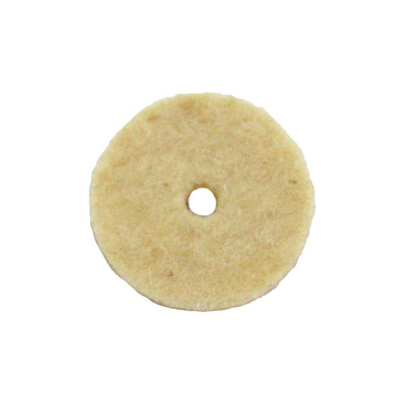 Miniature Felt Wheel Buffs Hard 1/2 Inch -  Pack of 25