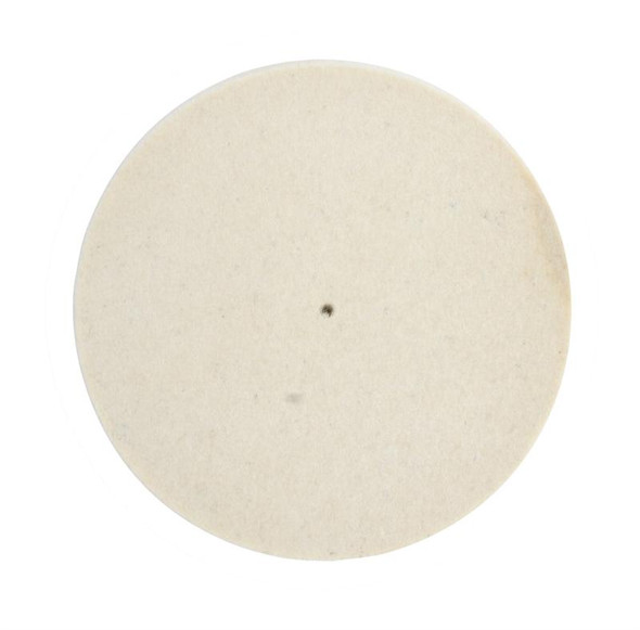 3" felt buffing wheel for watches and jewelry