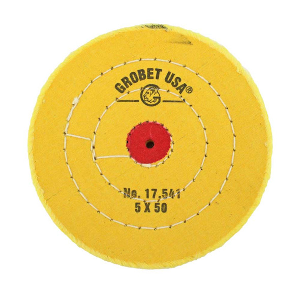 Buffs Chemkote Yellow Diameter 5 Inch Ply 50 Stitching 3 Rows