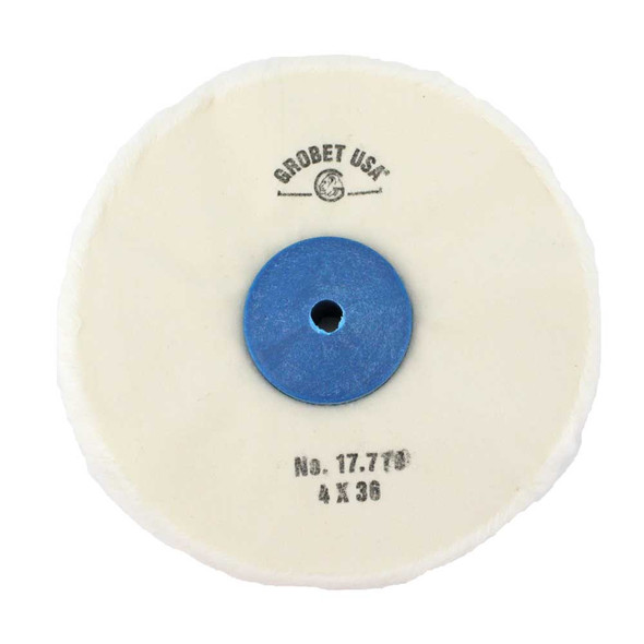 Buffs Finex Muslin Plastic Centers Diameter 4 Inch Ply 36