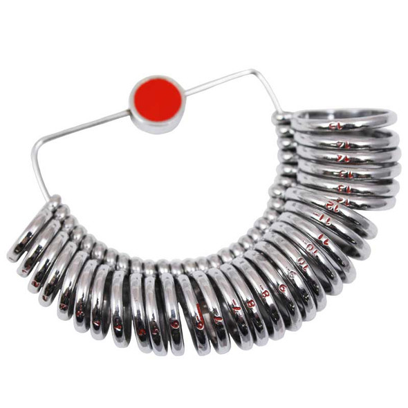 Half Round Finger Ring Size Gauges