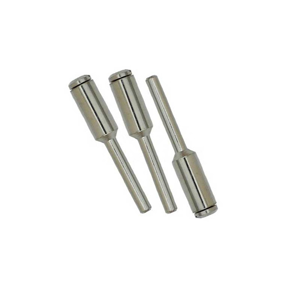 Threaded Screw Mandrels for Grinding Wheels 1/8 Inch Shank Pack of 3