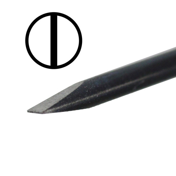 Replacement Screwdriver Blade Set for Reversible Blade Type Screwdrivers 6 Pieces
