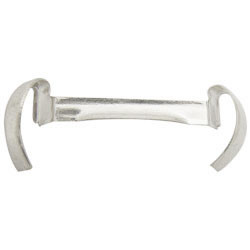 Stronghold Ring Guards, Gents White Gold Filled, Pkg = 1 dz