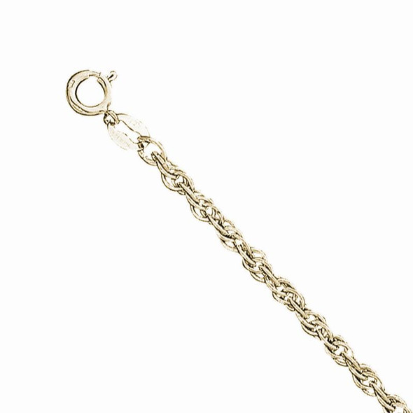 Yellow Gold Filled, Replacement Rope Chain, 1.0mm