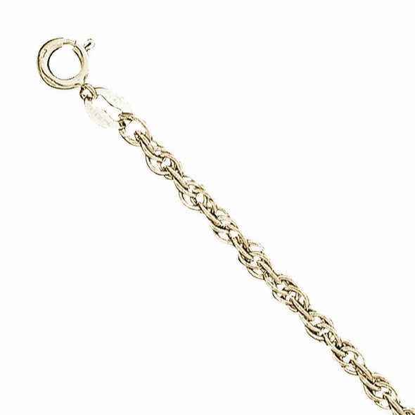 Yellow Gold Filled, Replacement Rope Chain, 1.75mm