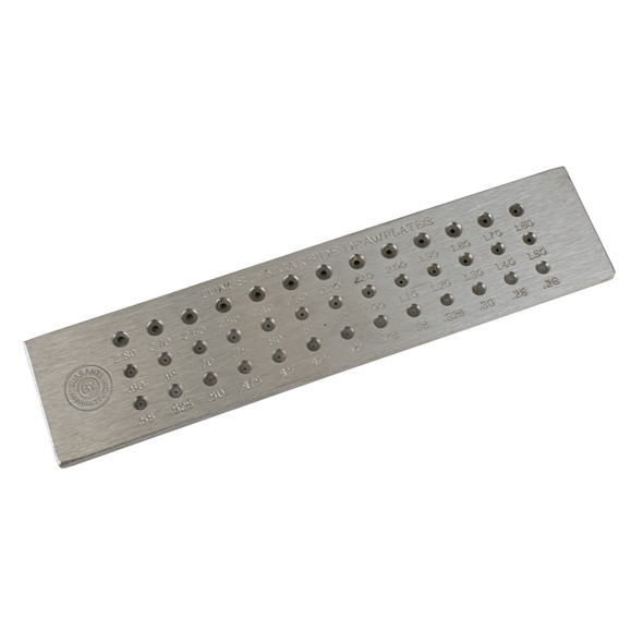 Tungsten Carbide Drawplate Round Jewelry Wire Making Shaping 39 Hole 0.26 to 2.8mm