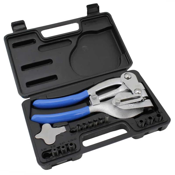 EuroPower Hole Punch Pliers Multiple Size Hole Pliers