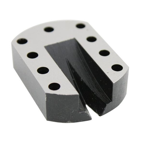 K&D Style Watchmakers +Jewelers Oblong 9 Hole Miniature Anvil  (45 X 32mm)