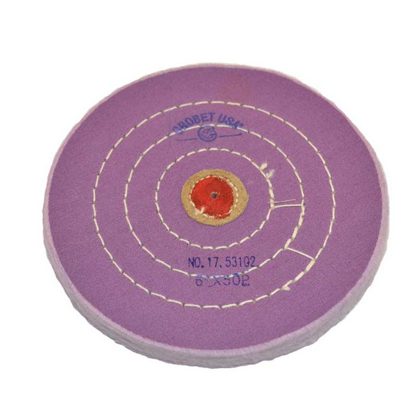 50 Ply 6" Inch Jewelry Polishing Wheel Berry Buff