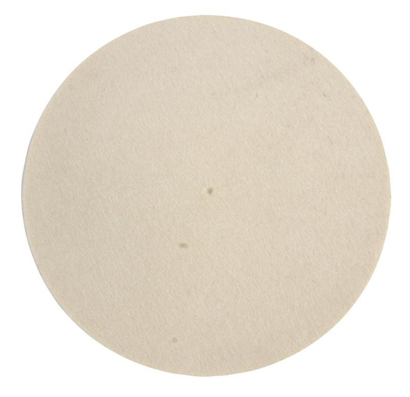 3" felt buffing wheel for watches and jewelry