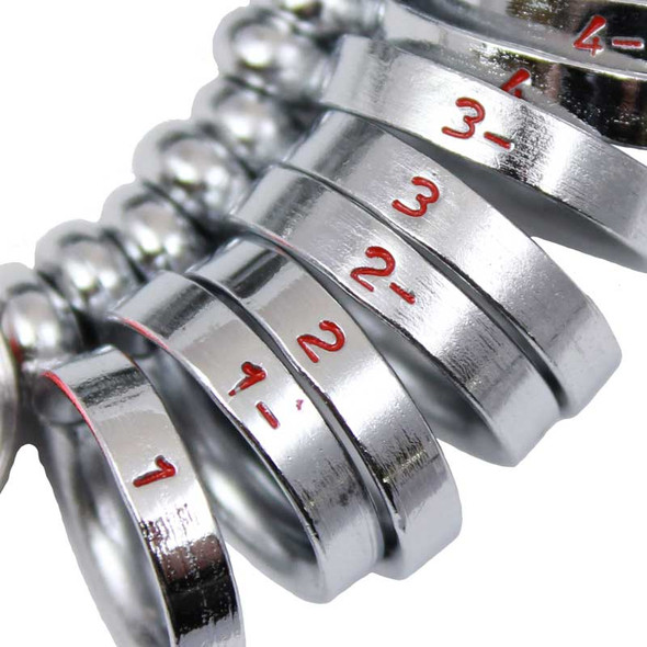 Comfort Fit Ring Sizer Gauge