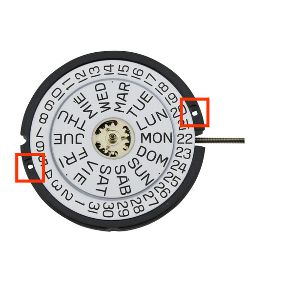 ETA® Watch Movement 805.122 Quartz Movement Overall Height 5.2mm