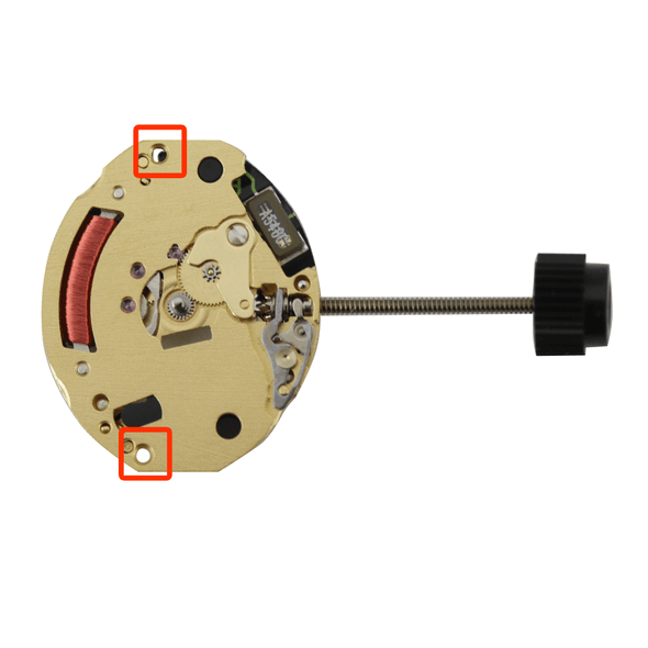 ETA Watch Movement 976.001.0 Quartz Movement With Low Canon Pinion Overall Height 2.7mm