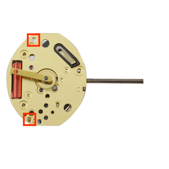 An ETA 980.105 quartz watch movement replacement part