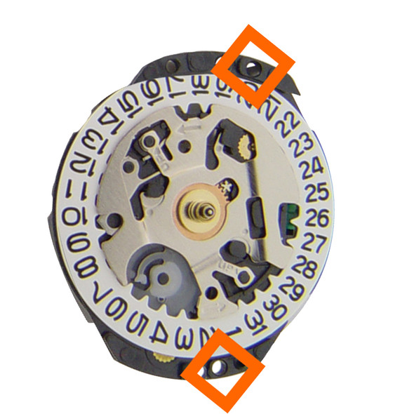 Genuine Seiko 7N82 quartz watch movements
