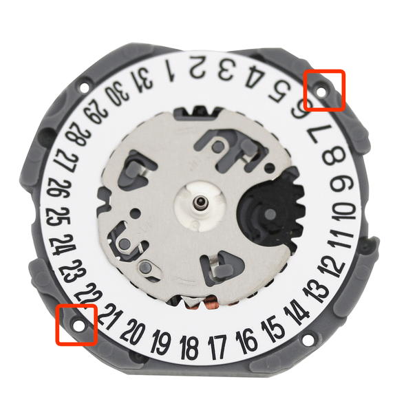 Hattori Japan VJ12 quartz watch movements