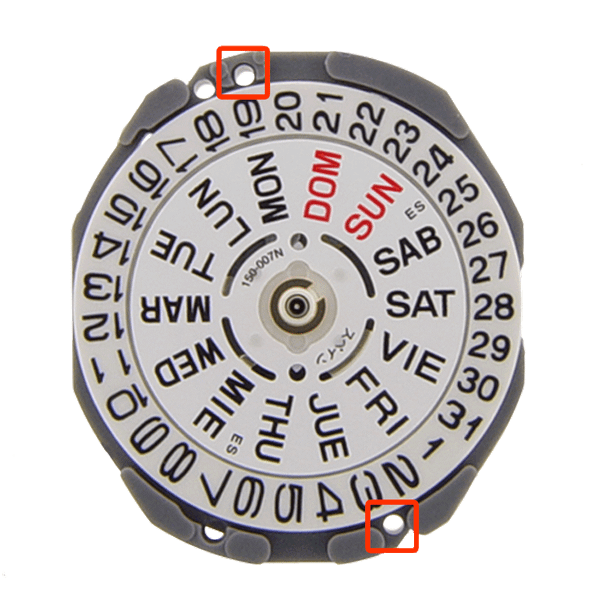 Hattori Japan Watch Movement VJ23 Quartz Movements Overall Height 4.6mm