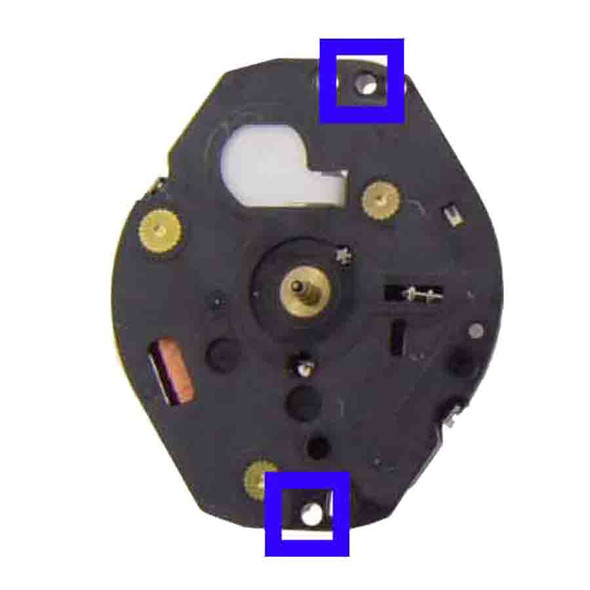 Hattori Japan 3 Hand Quartz Watch Movement VX51 Overall Height 3.6mm