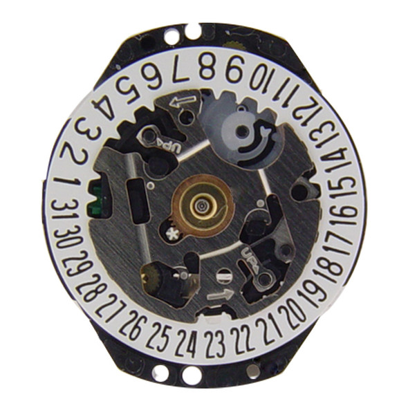 Hattori Japanese VX89-6 quartz movements have a date display