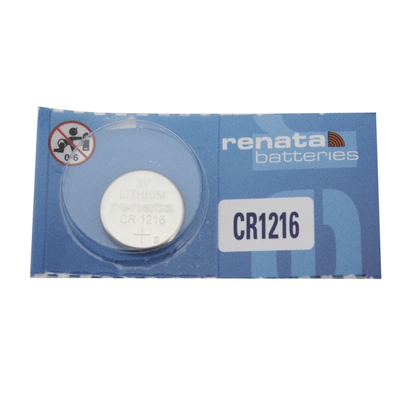 Lithium Watch Battery Renata 1216 Replacement Cells Each