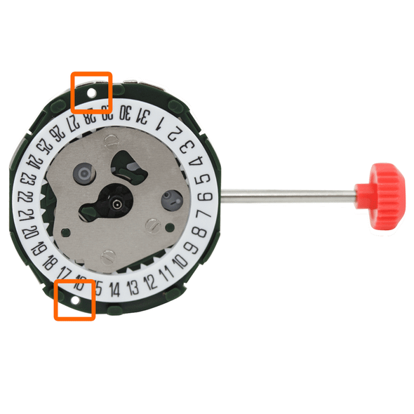 Miyota/Citizen LTD Watch Movement 2015-6 Quartz Movements Overall Height 6.0mm