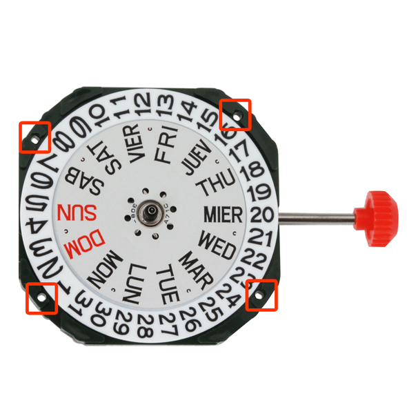 Miyota/Citizen LTD Watch Movement 2305 Quartz Movements Overall Height 6.0mm