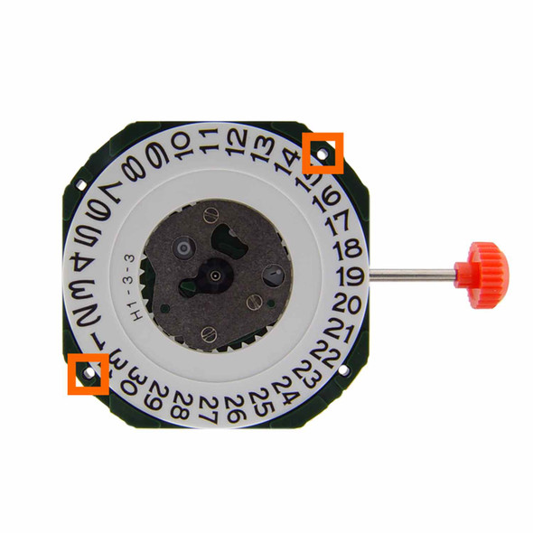 Miyota/Citizen LTD Watch Movement 2315 Quartz Movement Overall Height 6.0mm