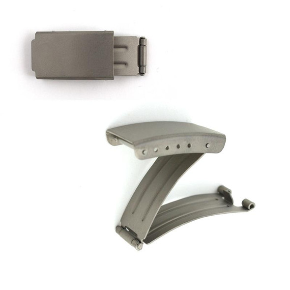 Watch Band Clasp Titanium Tri Fold Buckle
