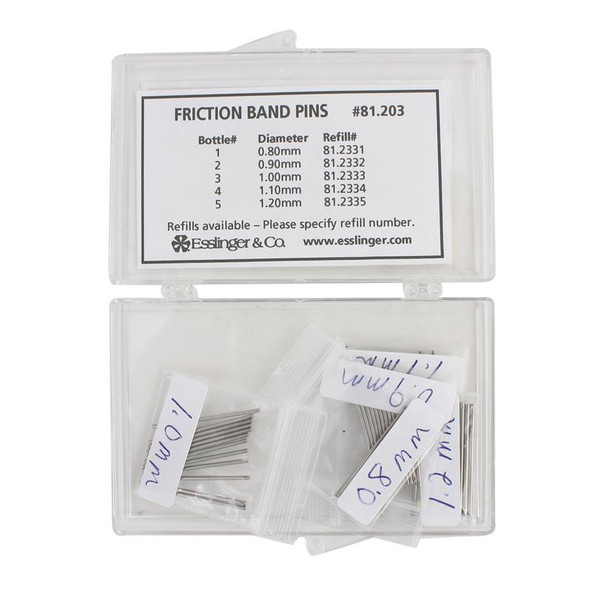 Watch Band Parts Friction Bracelet Pin Assortment