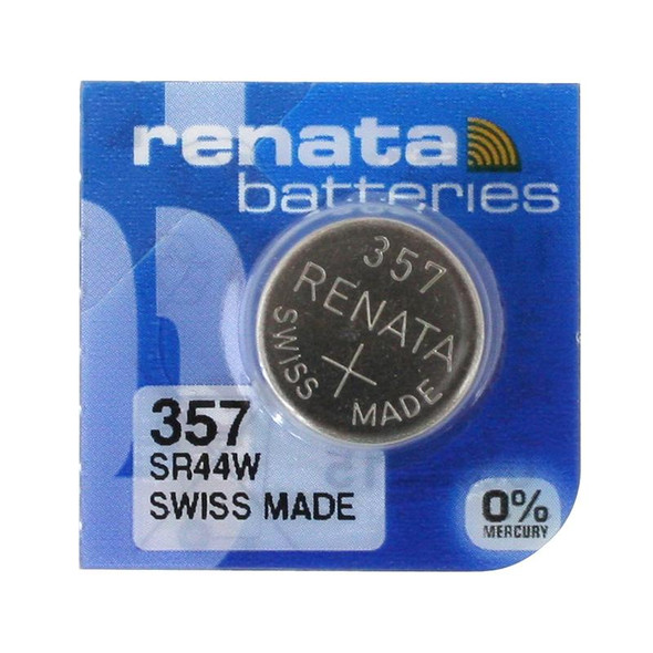 Watch Battery Renata 357 Replacement Cells Each