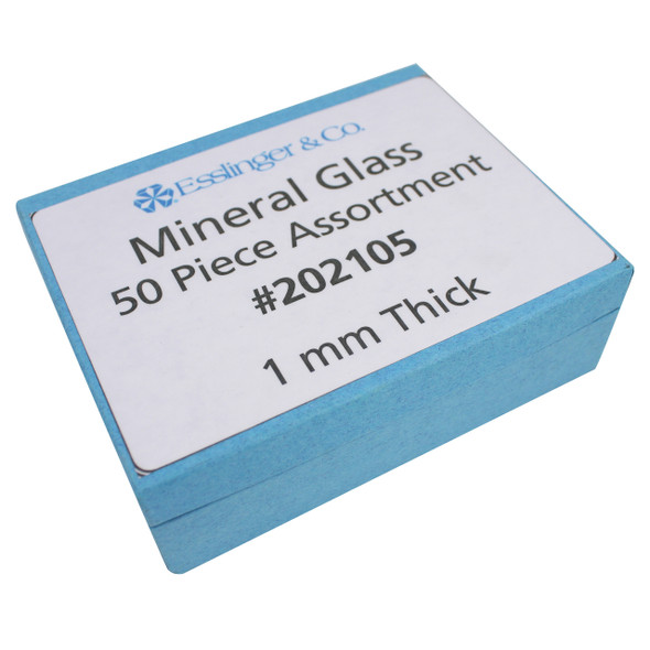 Watch Crystal Flat Mineral Glass Watch Crystal Assortment 1.0 mm Thick