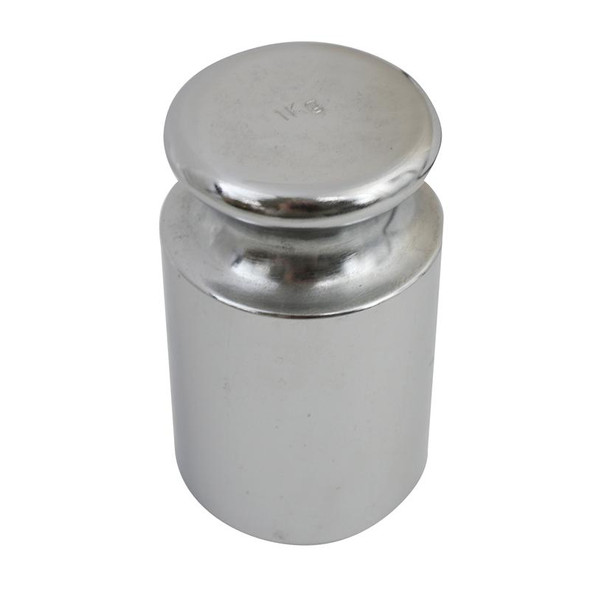 5000 gram chrome plated calibration weight for jewelry scales
