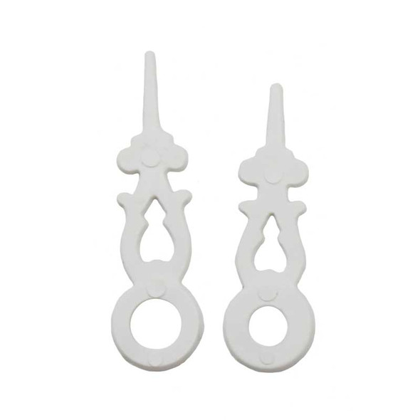 White Cuckoo Clock Hands