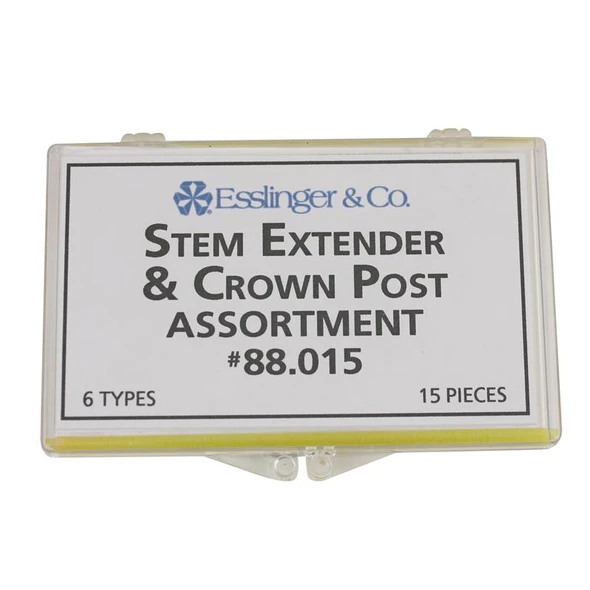 Watch Parts Stem Extender And Crown Post Assortment 15 Pieces