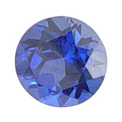 Round Lab Created Sapphire