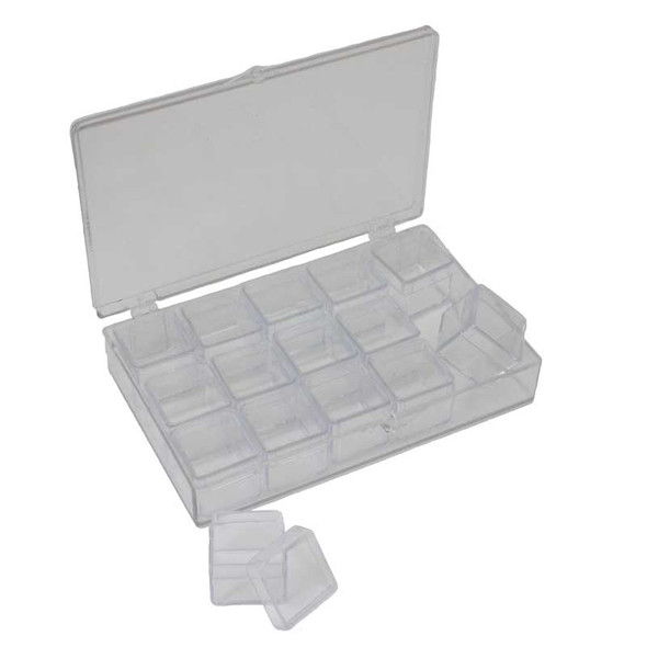 Clear Plastic Parts Storage Boxes