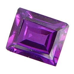 10x8 mm Cushion Synthetic February