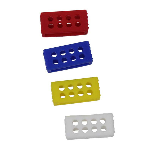 PVC Strap Keepers Colored Watch Loops Pkg of 2 Pcs