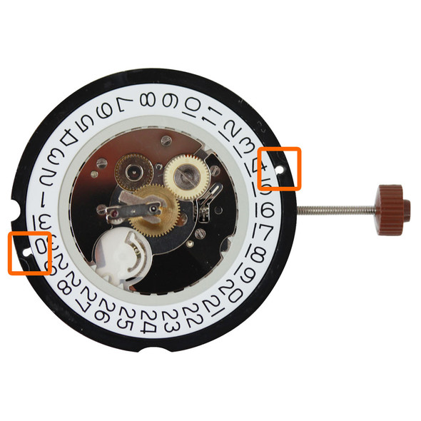 Harley Ronda Quartz Watch Movement HQ515.24H.2 24 Hour Overall Height 5.1mm