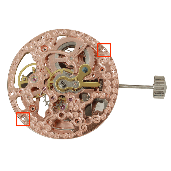 Dial Spots on CH2189RG Movement
