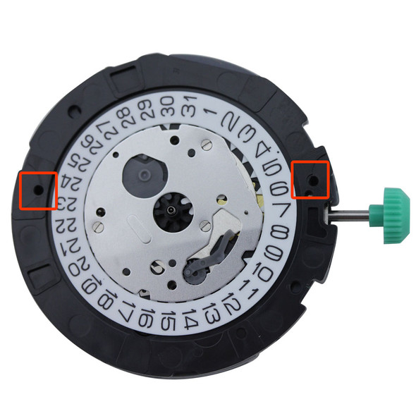 Miyota/Citizen LTD 2 Eye Date Chrono Second Watch Movement 0S21 Overall Height 7.0mm