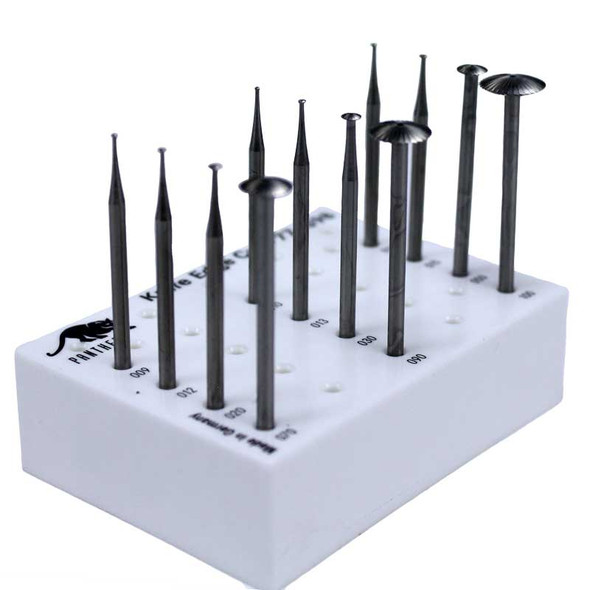Panther Knife Edge Bur Set 12 piece