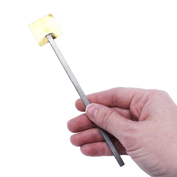 24K Gold Plating Anode 1" x 1" for Electroplating