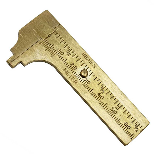 Jewelry and Watch Brass Caliper Gauge 2.5" 65mm