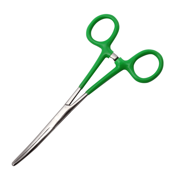 Hemostat Forceps 6" Curved-Serrated Jaw